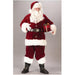 XX-Large Super Deluxe Crimson Velvet Santa Suit Costume