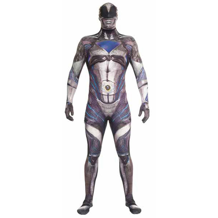 Deluxe Movie Black Power Ranger Ms Xxl Costume