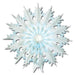 "Dip-Dyed Snowflakes Set - 17" (2 Pack)"