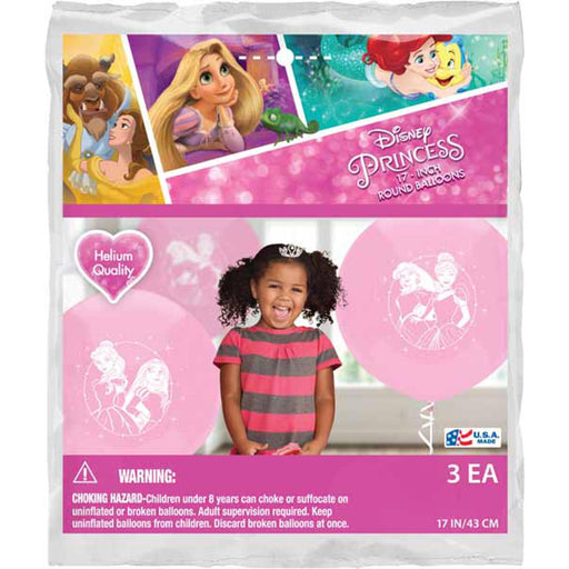 Disney Princesses 17" Round Decor Set - Pack Of 3.