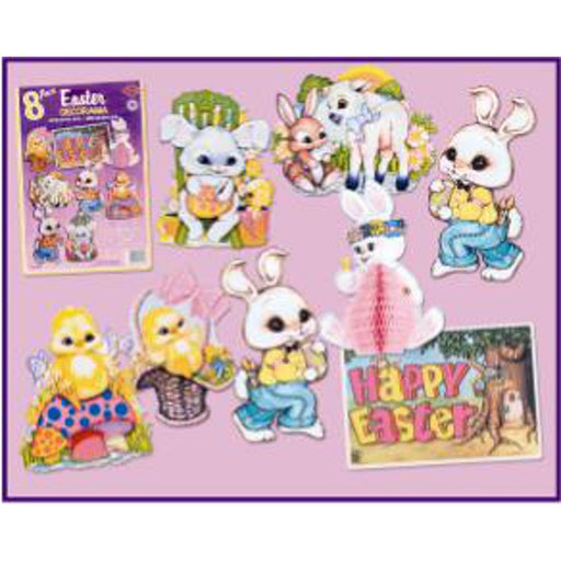 Easter Decorama (8/Pkg)
