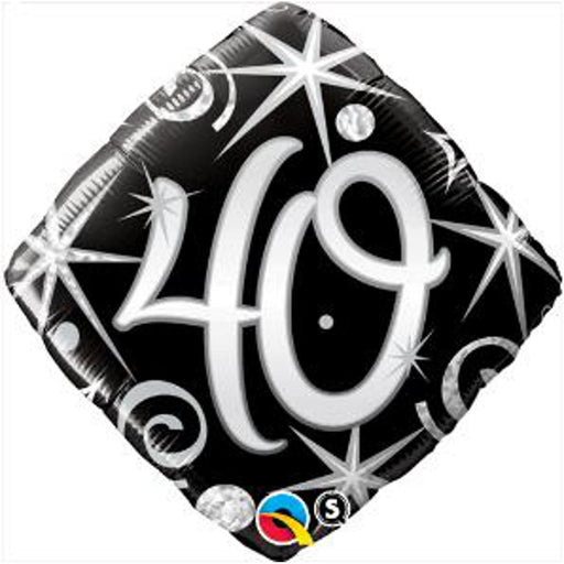 Elegant Sparkle & Swirls Balloon Package - 40 Count
