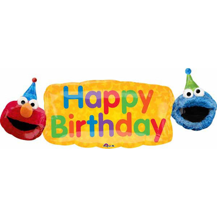 Elmo Fun Bday 42" Balloon (3/Pk)