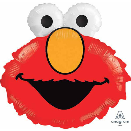 Sesame Street Elmo Head Shape Foil Balloon 20" (3/Pk)