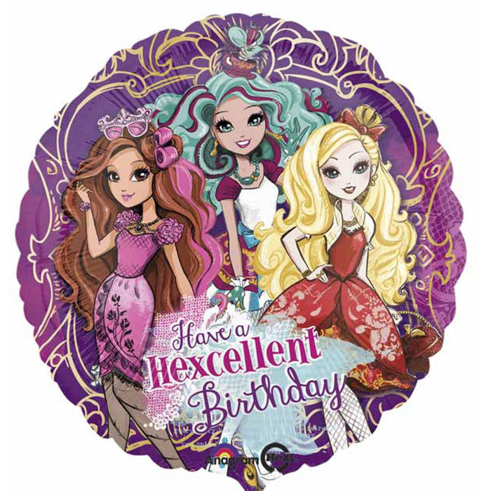 Ever After High Birthday Party Pack - 18" Round, 60 Pieces