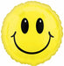 18-Inch Yellow Smiley Face Big Eyes Foil Balloon