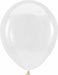 Anagram Crystal Clearz Clear 11-Inch Latex Balloons, 100 Count