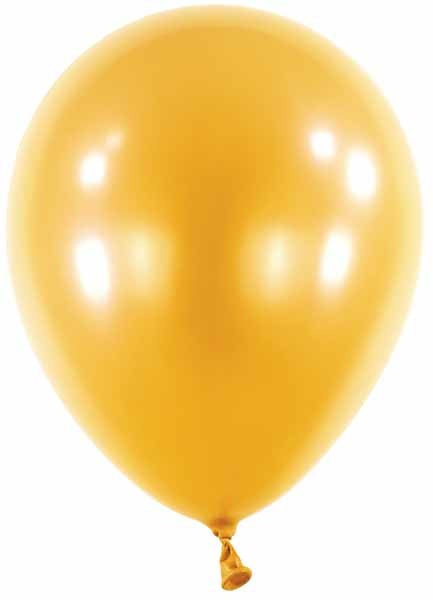 Anagram Pearl Gold 11-Inch Latex Balloons, 100 Count
