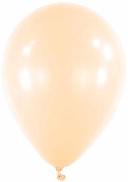 Anagram Macaron Peach 11-Inch Latex Balloons, 100 Count