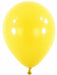 Anagram Sunshine Yellow 11 Inch Latex Balloons, 100 Count