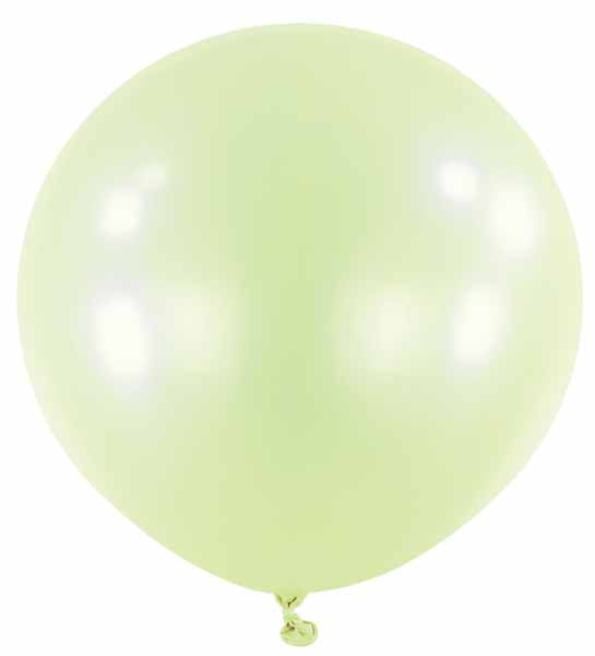 Anagram Honeydew Green 24-Inch Latex Balloons, 4 Pack