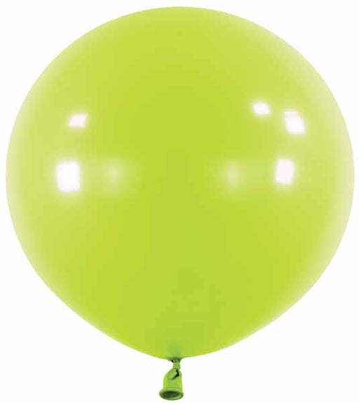 Anagram 24-Inch Kiwi Green Latex Balloons, 4 Count