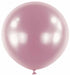 Satin Luxe Pastel Pink 24-Inch Latex Balloons, 4-Pack