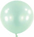Anagram Macaron Mint 24-Inch Latex Balloons, 4 Count