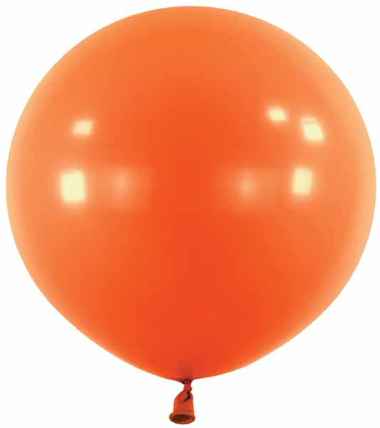 Anagram Orange Peel 24-Inch Latex Balloons, 4-Pack