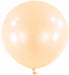 Anagram Peach 24 Inch Latex Balloons, 4 Count