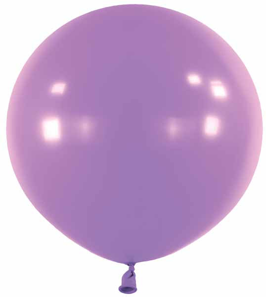 Anagram 24 Inch Purple Latex Balloons, 4 Count
