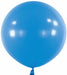 Royal Blue 24 Inch Round Latex Balloons, 4 Count