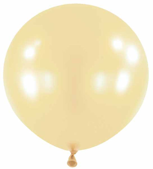 Anagram 24-Inch Sand Latex Balloons, 4 Count