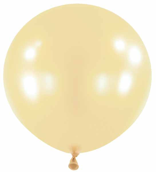 Anagram 24-Inch Sand Latex Balloons, 4 Count