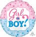 GENDER REVEAL 18" HX RND S40 PKG