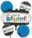 Officially Retired 5-Piece Foil Balloon Bouquet