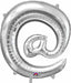 32 Inch Silver @ Symbol Foil Balloon