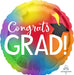 Colourful Grad Jumbo Round Foil Balloon