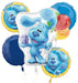 Blue's Clues Foil Balloon Bouquet, 5 Piece
