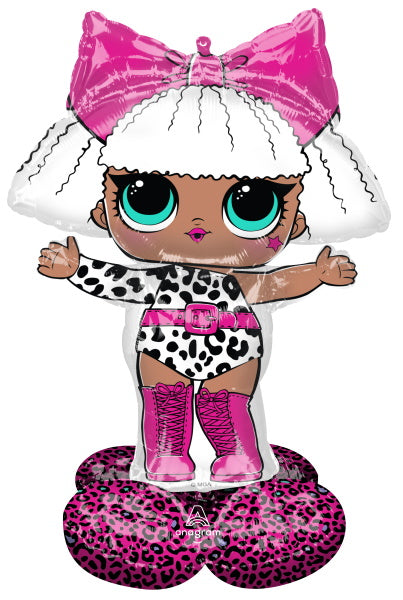 LOL Surprise! Glam Diva AirLoonz Foil Balloon, 47 Inch