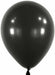 Anagram Jet Black 5-Inch Latex Balloons, 100 Count