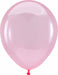 Anagram Crystal Pink 5-Inch Latex Balloons, 100 Count