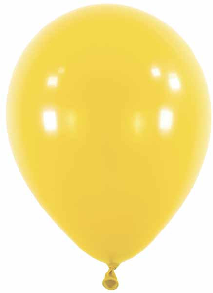 Anagram Mustard Yellow 5 Inch Latex Balloons, 100 Pack