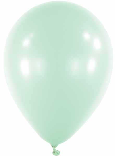 Anagram Mint Green 5-Inch Latex Balloons, 100 Count