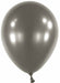 Anagram Pearl Jet Black 5-Inch Latex Balloons, 100 Count