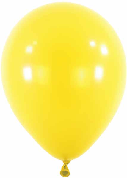 Anagram Sunshine Yellow 5-Inch Latex Balloons, 100 Count