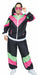80s Track Suit Adult Plus Size Costume, L/XL 16W-20W