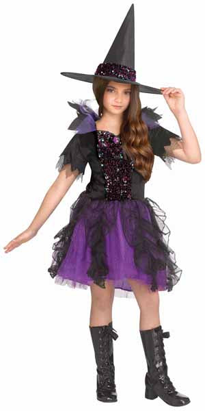 Mystical Witch Child Costume, Medium (8/10)