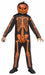 Children's Pumpkin Costume with Light Reveal Mask, Small 4/6