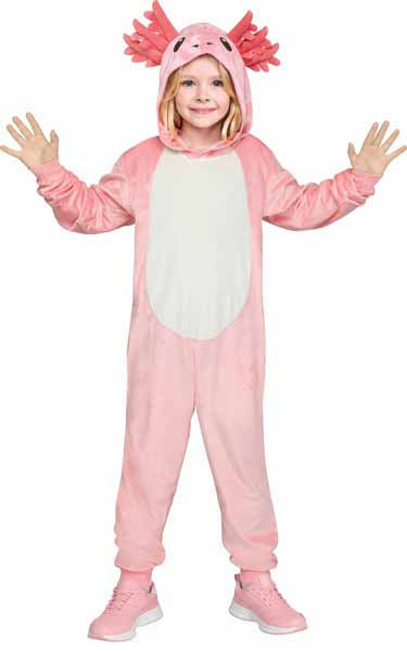 E-Z Axolotl Child Costume, Medium 8/10