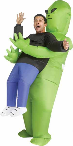 Adult Alien Abduction Inflatable Costume