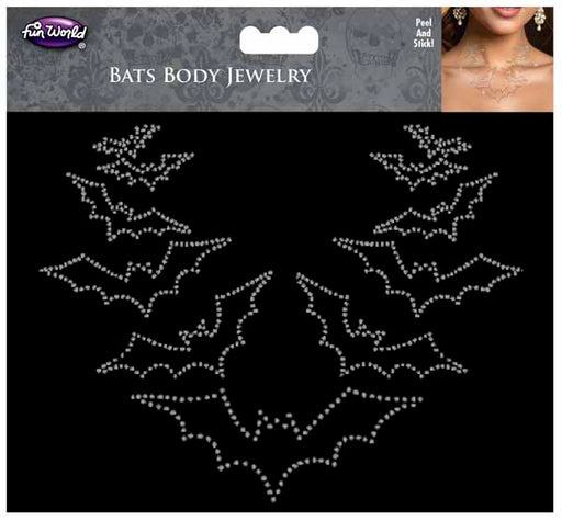 Peel & Stick Bat Body Decoration