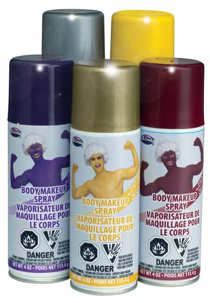 Fun World Burgundy Spray-On Body Paint