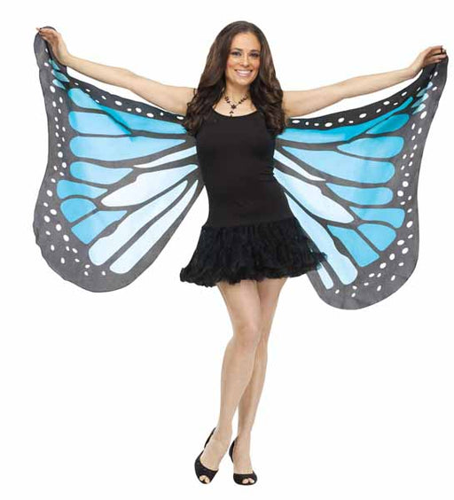 Adult Blue Soft Butterfly Wings