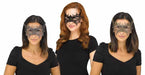 Gothic Flying Bat Lace Mask