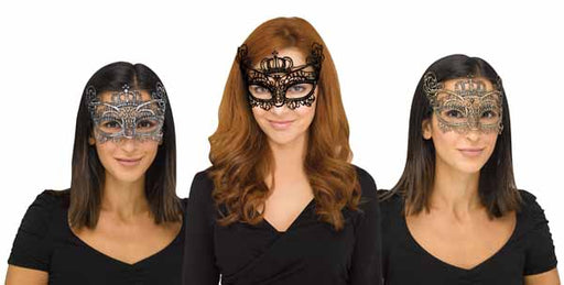 Queen Gothic Lace Mask