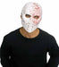 White Hockey Mask with Blood Effect