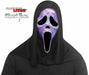 Purple Marble Ghost Face Mask