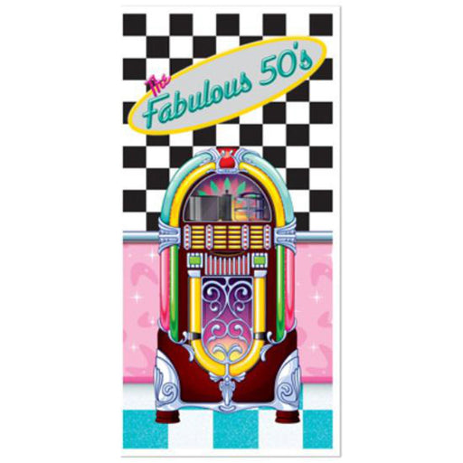 "Fabulous 50'S Door Cover - 30"X5' (1/Pkg)"