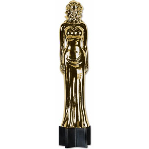 "Fem Ale Statuette Cutout - Perfect For Awards Night!"